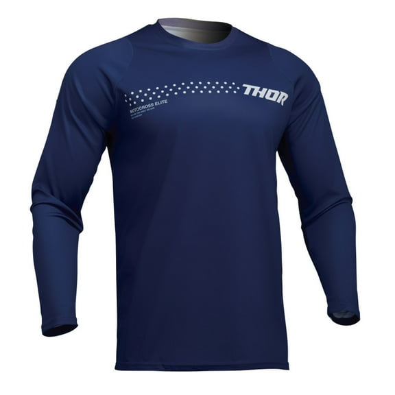 Thor 2024 Youth Sector Minimal Offroad Motocross Dirt Bike Jersey - Navy - Youth X-Large