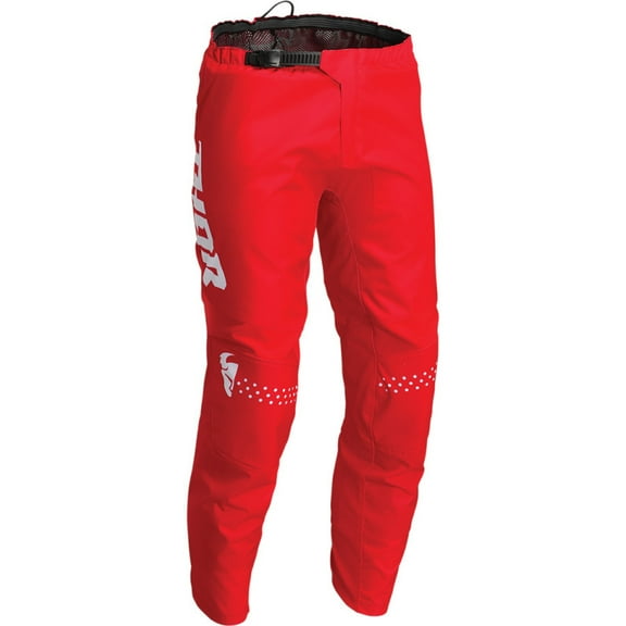 Thor 2024 Youth Sector Minimal Offroad Motocross Dirt Bike Pant - Red - Youth 18