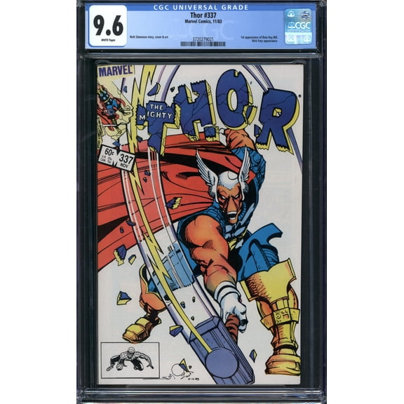 Thor #337 - CGC 9.6 Comic Book