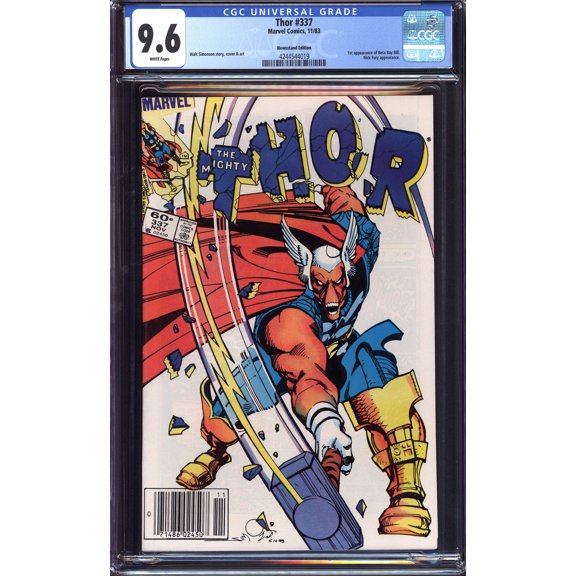 Thor #337 - CGC 9.6 Comic Book