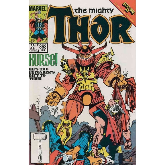Thor #363 VF ; Marvel Comic Book