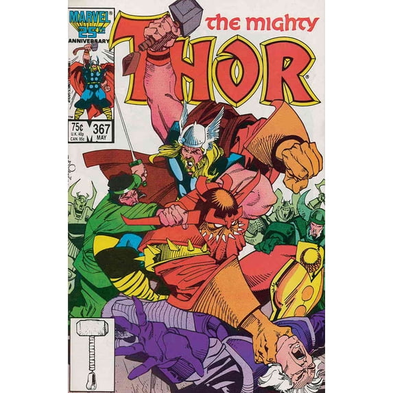 Thor #367 VF ; Marvel Comic Book
