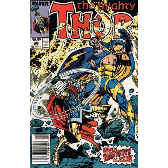 Thor #386 (Newsstand) VF ; Marvel Comic Book
