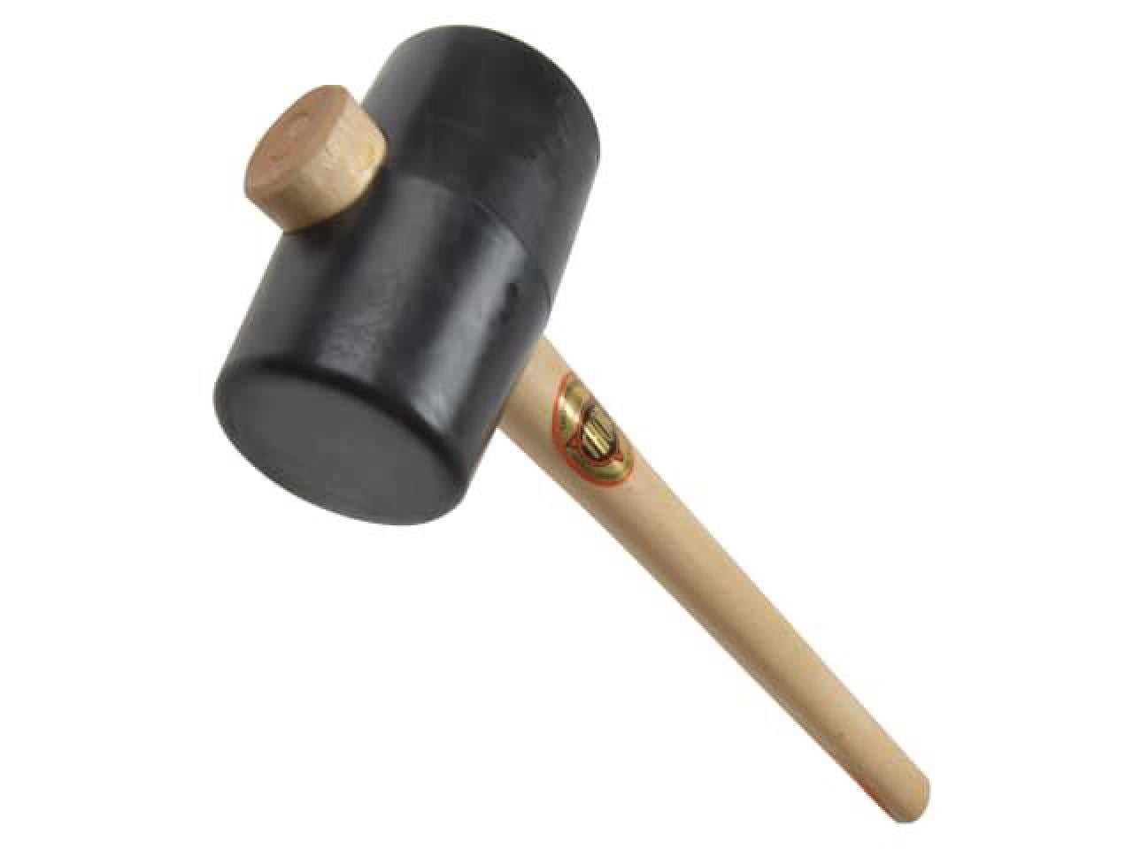 Thor - 954 Black Rubber Mallet 74mm 800g