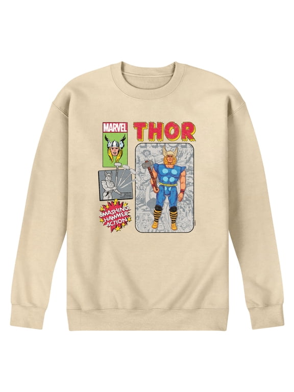 - Action Figure Men's Graphic Fleece Sweatshirt