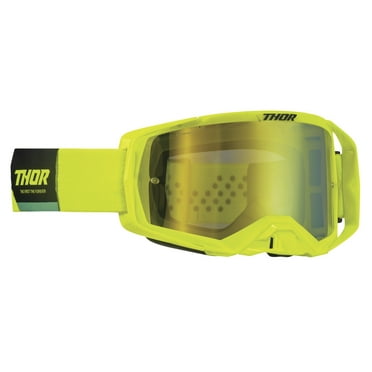 Thor Injection Molded Frame, Adjustable, Yellow, Off-Road Goggles