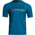 thumbnail image 1 of Thor Assist Caliber Short Sleeve Men's MTB Mountain Bike Jersey, Teal (Small), 1 of 2