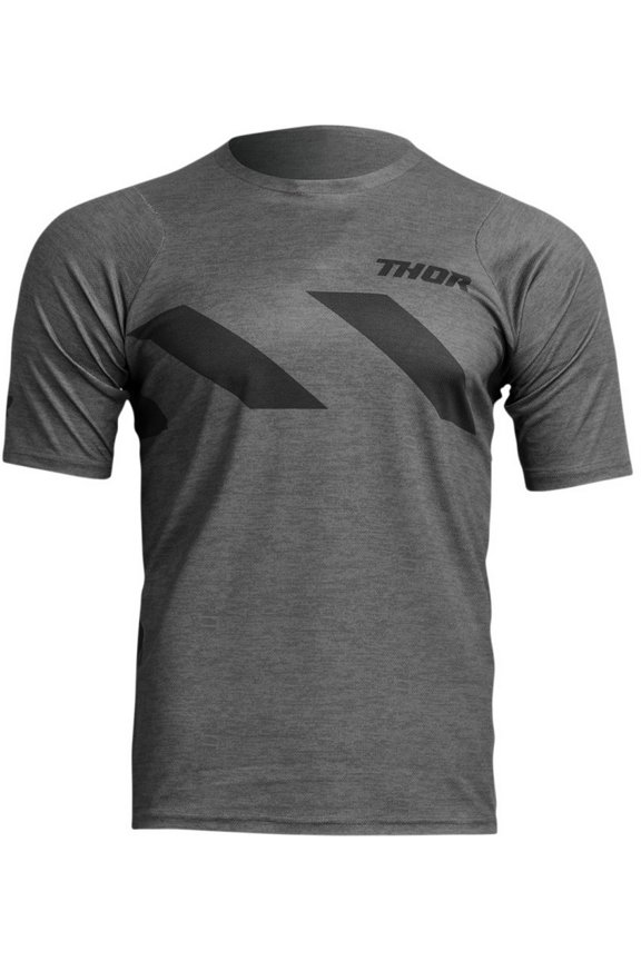 Assist Hazard Mens MTB Mountian Bike Jersey Charcoal Heather XXL