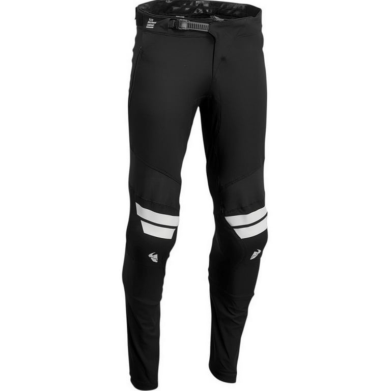 Thor Assist Mens MTB Mountain Bike Pants Black 28 USA Thor Assist Mens MTB Mountain Bike Pants Black 28 USA