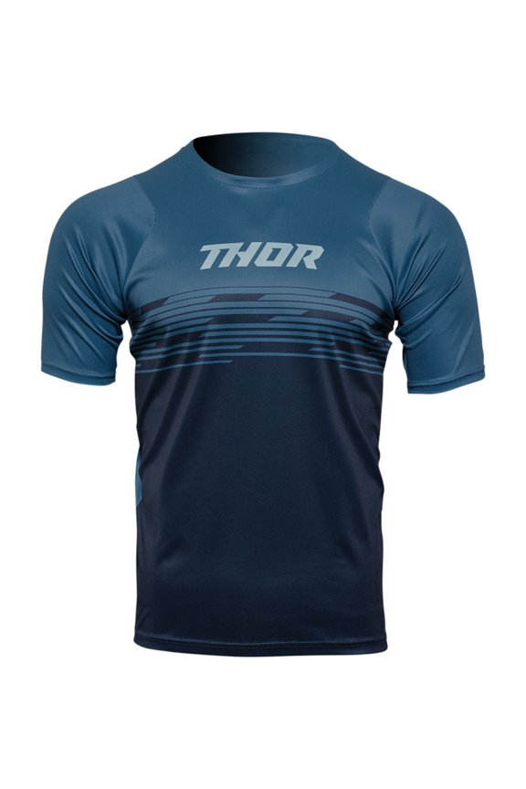 Assist Shiver Mens MTB Mountain Bike Jersey Teal/Midnight XS