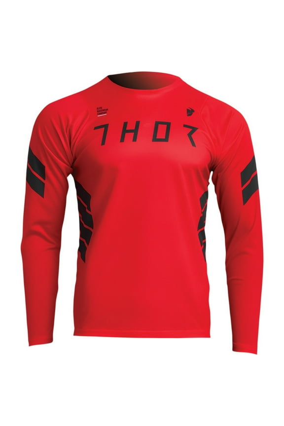 Long Sleeve Mountain Bike Motorsport Jersey, Polyester
