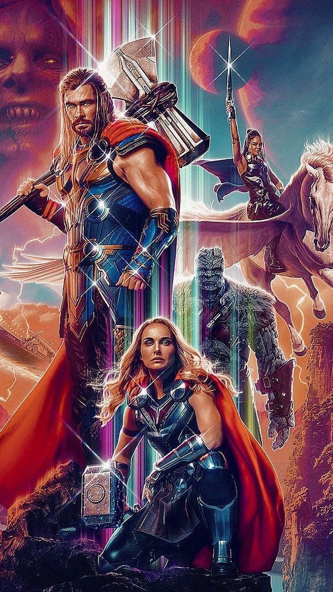 Thor, Avengers, Marvel Disney Diamond Painting Kits for Adults,  DIY 5D Round Full Drill Art Perfect for Relaxation Wall Decor crafts, holiday Home Wall Art Decoration 11.81x15.75in