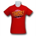 thumbnail image 1 of Thor Bazinga Logo Red T-Shirt-Men's Large, 1 of 2