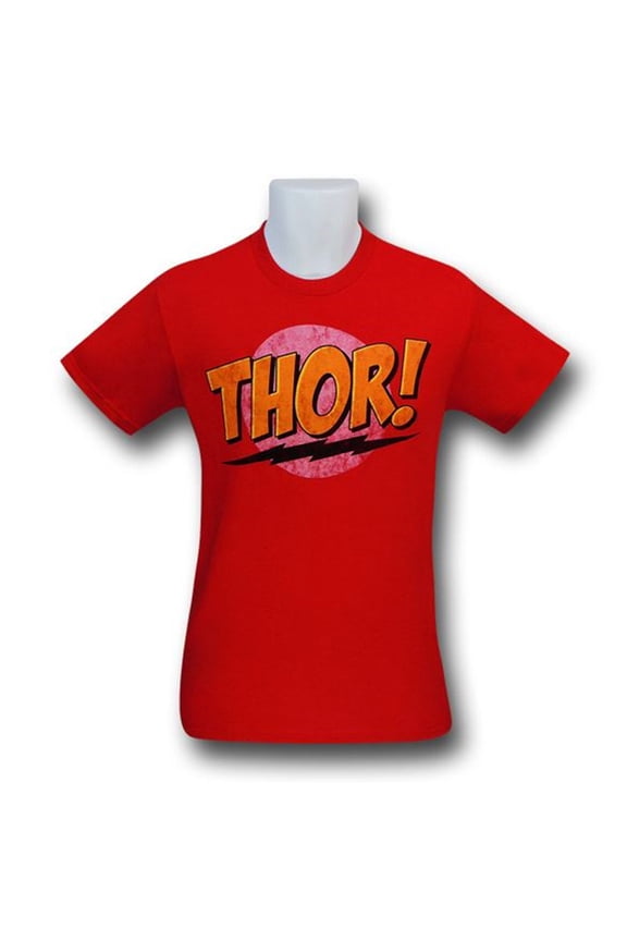 Bazinga Logo Red T-Shirt-Men's Medium
