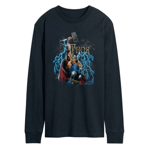 Thor - Classic Rock - Men's Long Sleeve Graphic T-Shirt