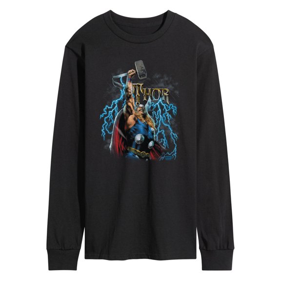 Thor - Classic Rock - Men's Long Sleeve Graphic T-Shirt