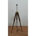 thumbnail image 1 of Thor Collectibel Antique Royal Nautical Tripod Floor Lamp Wooden Stand Shade Tripod, 1 of 4