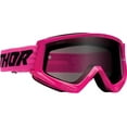 thumbnail image 1 of Thor Combat Racer Sand MX Offroad Goggles w/Smoke Lens Fluo Pink, 1 of 1