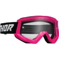 thumbnail image 1 of Thor Combat Racer MX Offroad Goggles w/Clear Lens Fluo Pink/Black, 1 of 1