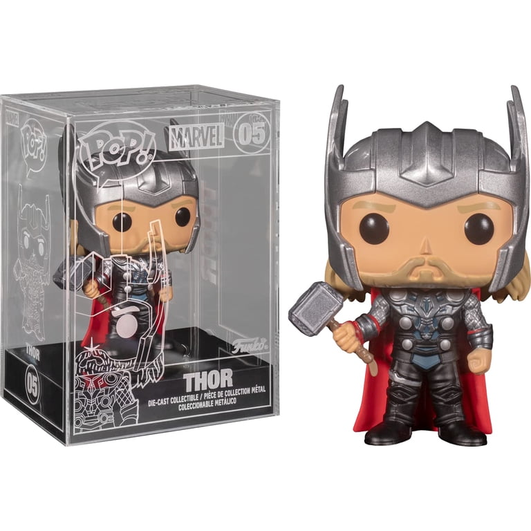 Funko POP! Die-Cast Marvel Thor #05, Shop Exclusive - Walmart.com