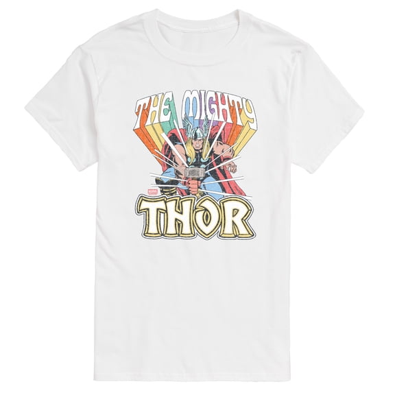 Thor - Faded Rainbow - Men's Short Sleeve Graphic T-Shirt