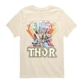 thumbnail image 1 of Thor - Faded Rainbow - Youth Boys Short Sleeve Graphic T-Shirt, 1 of 3