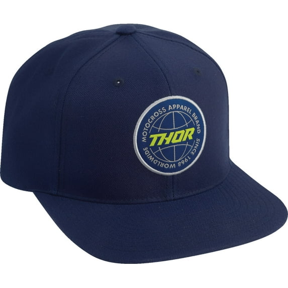 Thor Global Snapback Hat Navy