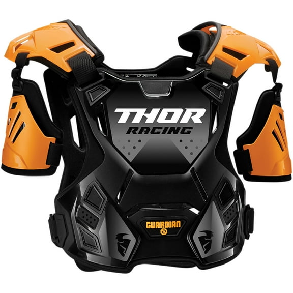Thor Guardian Mens Roost Protector Deflector Orange/Black XL/2X