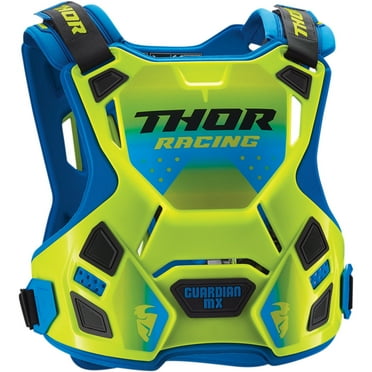 Thor Guardian S18 MX Offroad, Adjustable Waist Buckle, Green Motorcycle Jacket for Men