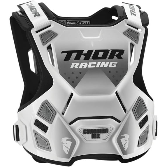 Thor Guardian S18 MX Offroad Roost Protector White/Black XL/2XL