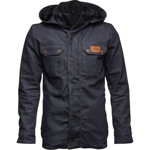 Thor Hallman GP Denim Mens Jacket Blue SM
