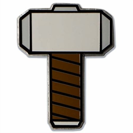 Mjornir Thors Hammer Enamel Pin