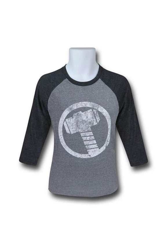 Hammer Symbol Men's Baseball T-Shirt-Small
