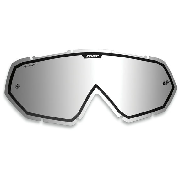 Thor Hero/Enemy Goggle Replacement Lens Silver Mirror/Black Outer