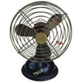 thumbnail image 1 of Thor Instruments Collectible Design Antique Brass Working Mini Table Fan Nautical Desk Decor 6" height 3" diameter, 1 of 2