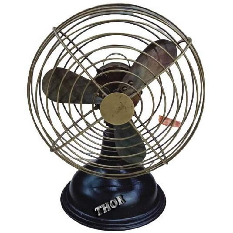Vintage table sale top fan