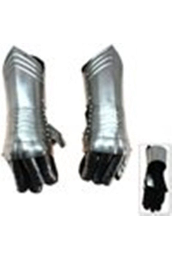 Medieval Knight Gauntlets Carbon Steel Gloves Scale Armor 6-Point Wrist Flex Home decor gift