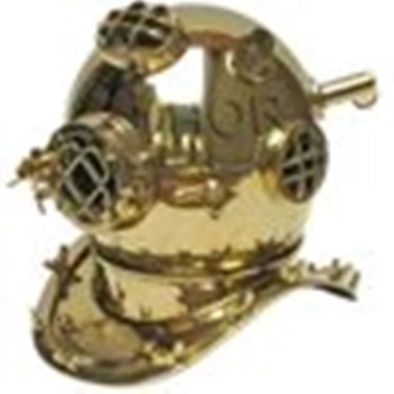 Thor Instruments Scuba Diving Divers Helmet U.S Navy Mark V Solid Steel Brass Finish 18" gift