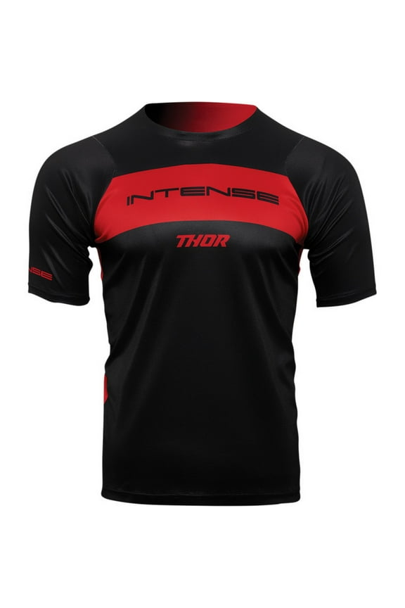 Men's MTB Mountain Bike Jersey XXL, Black