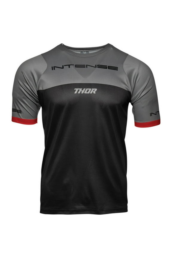 Intense Assist Dart Mens MTB Mountain Bike Jersey Gray/Black MD
