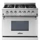 thumbnail image 1 of Thor Kitchen 36" Professional Free Standing Dual Fuel Range with 6 Burner, Stainless Steel, 1 of 6