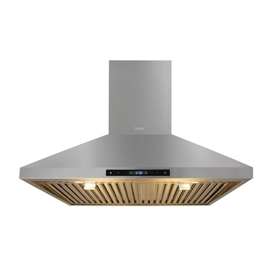 Thor Kitchen Hrh3007 600 Cfm 30" Wide Wall Mounted Range Hood - Stainless Steel