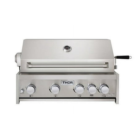 Thor Kitchen Mk04ss304 32" 4-Burner Built-In Gas Grill - Stainless Steel