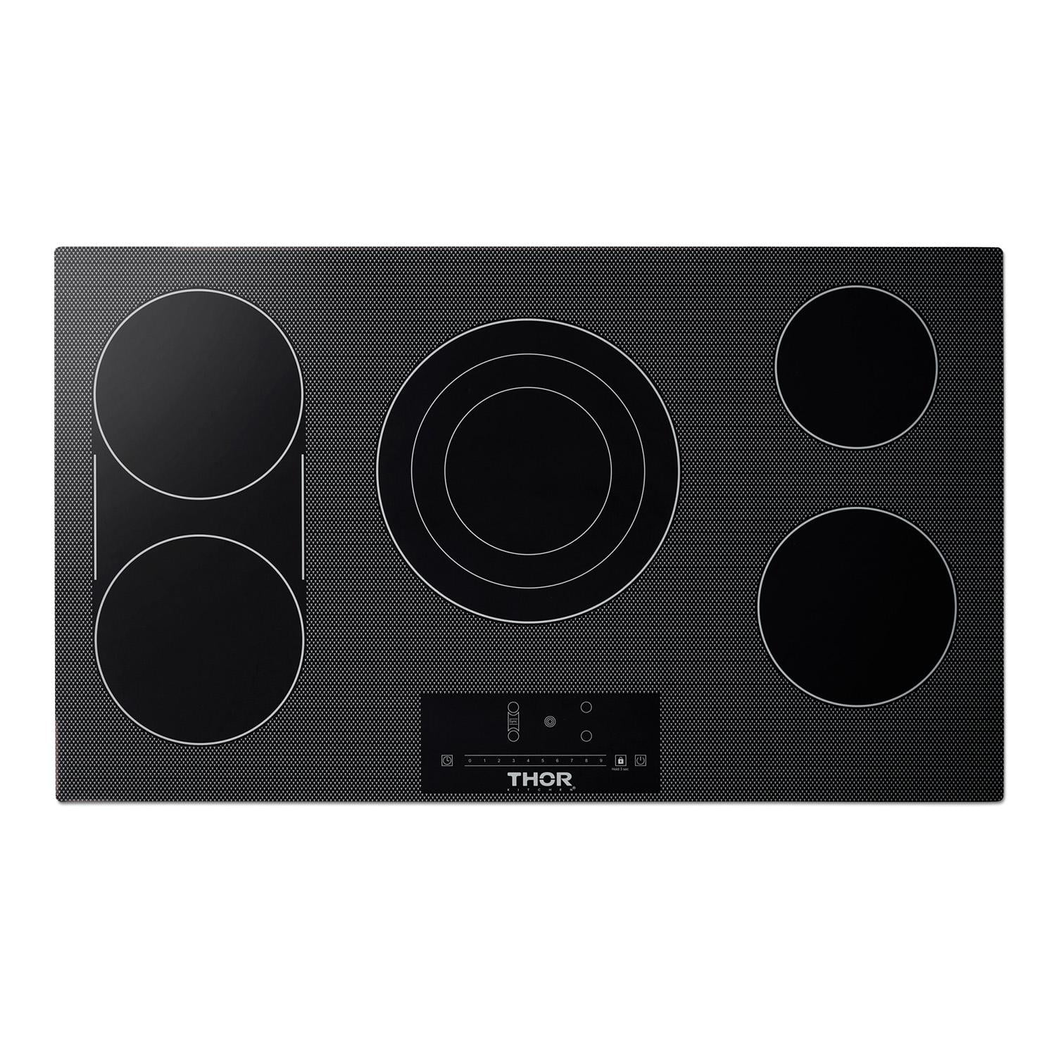 Thor 36-Inch Black Ceramic Glass 5-Burner Electric Cooktop