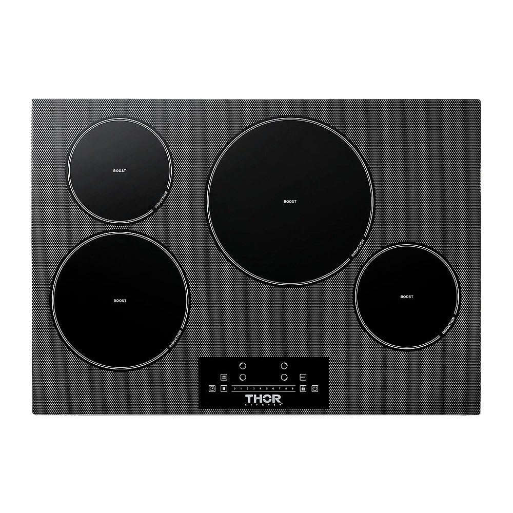 Thor 30" Black Ceramic Glass 4-Burner Induction Cooktop