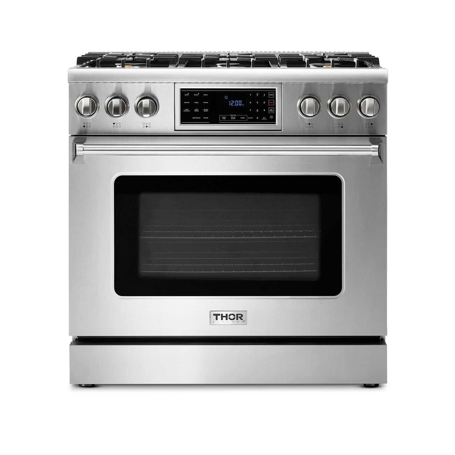THOR KITCHEN TRG3601 36" and larger free standing gas range