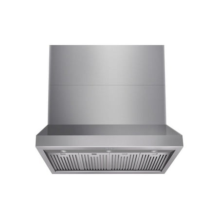 Thor Kitchen - 48 Inch Professional Wall Mounted Range Hood, 16.5 Inches Tall in Stainless Steel - Stainless steel