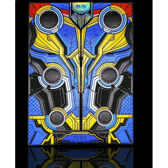 Thor: Love & Thunder (PVC Gold Gilded Edition) Playing Cards by Card Mafia
