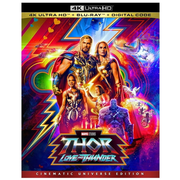 Thor: Love and Thunder (4K Ultra HD + Blu-ray + Digital Code)