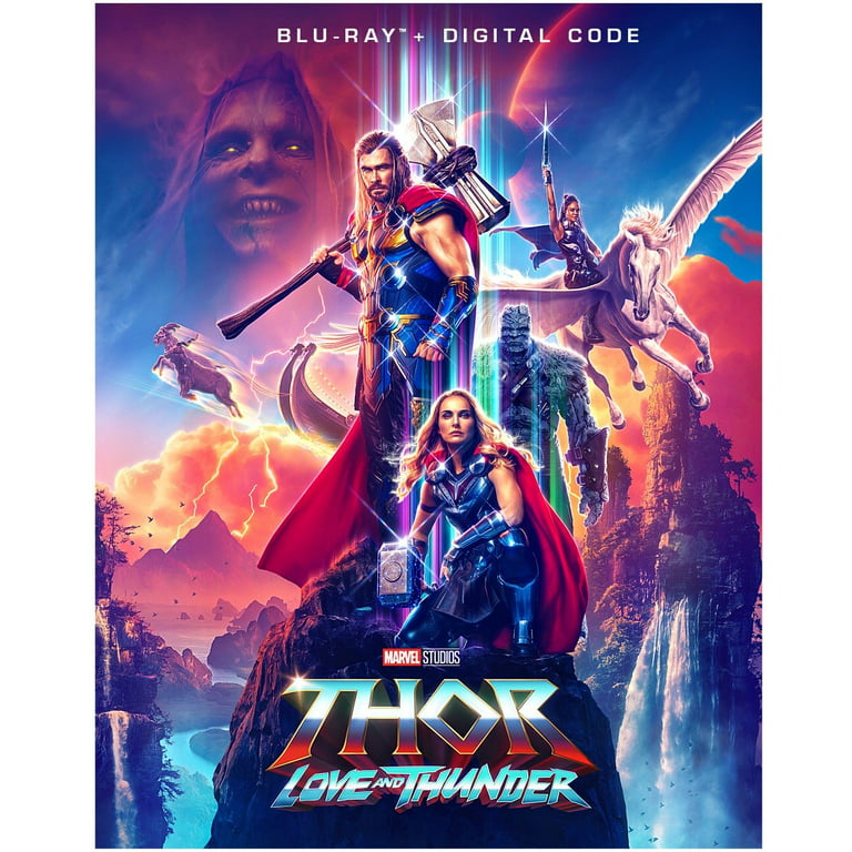 Thor: Love and Thunder (Walmart Exclusive) (4K Ultra HD + Blu-ray + Digital  Code) Limited Edition Collectable Pin 